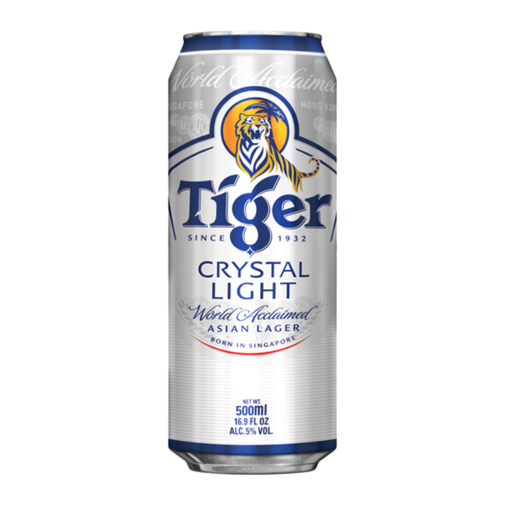 Tiger Crystal Light 500 ml can