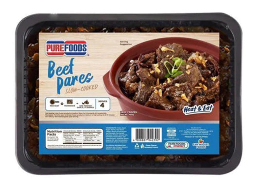 PF HEAT & EAT, BEEF PARES, 450G.