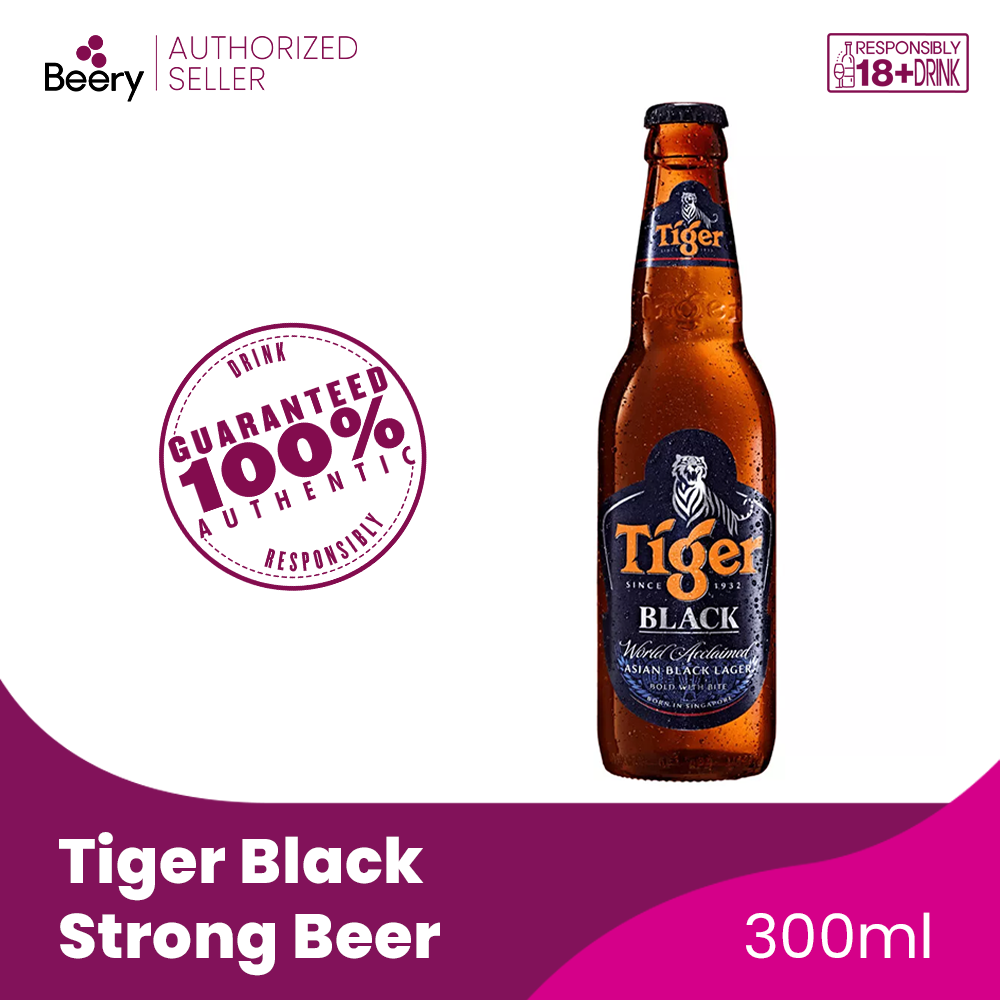 Tiger Beer Black Strong Bottle 330ml