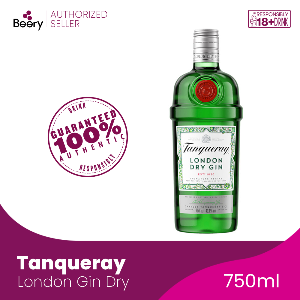 Tanqueray London Gin Dry 750ml