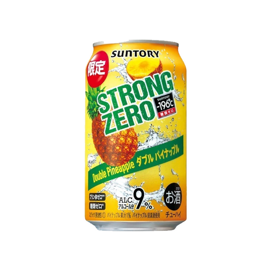 -196˚C Suntory Strong Zero Double Pineapple 350ml