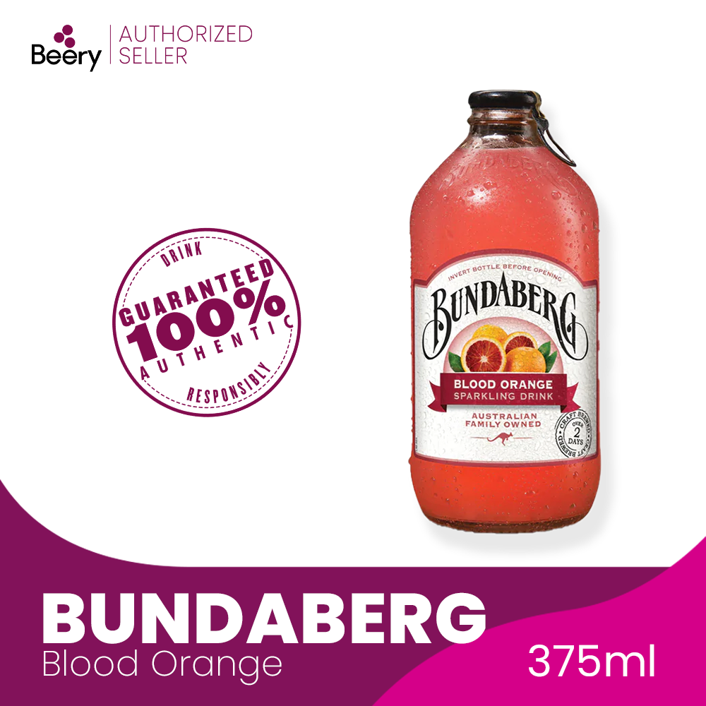 Bundaberg Blood Orange Sparkling Fruit Juice