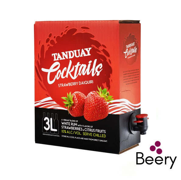 Tanduay Cocktails Strawberry 3L