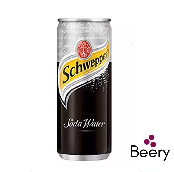 Schweppes Soda Water 325mL (Must Try!)