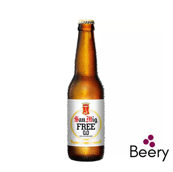 San Miguel Free 0.0 Beer 300ml Bottle