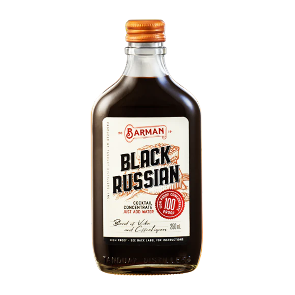 Barman Black Russian Cocktail 250ml (New Tanduay Premium Lapad)