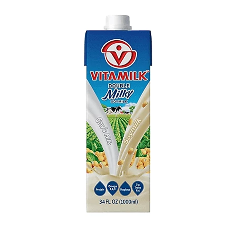 Vitamilk Double Milky Soy Milk 1 Liter