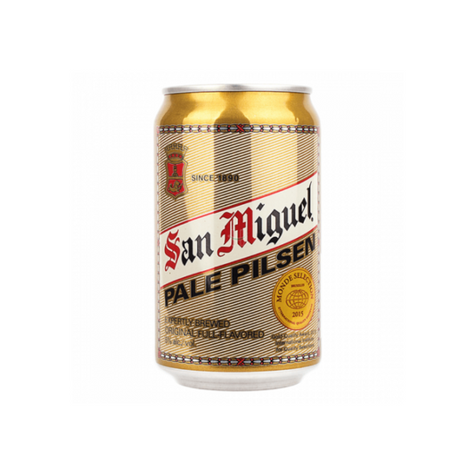 San Miguel Pale Pilsen Beer in can 330 mL San Mig