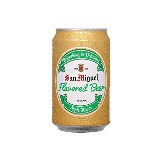 San Miguel Flavored Beer Apple in can 330 ml