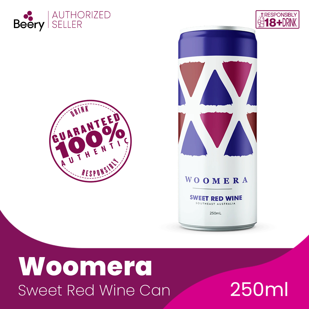 Woomera Sweet Red Wine In Can