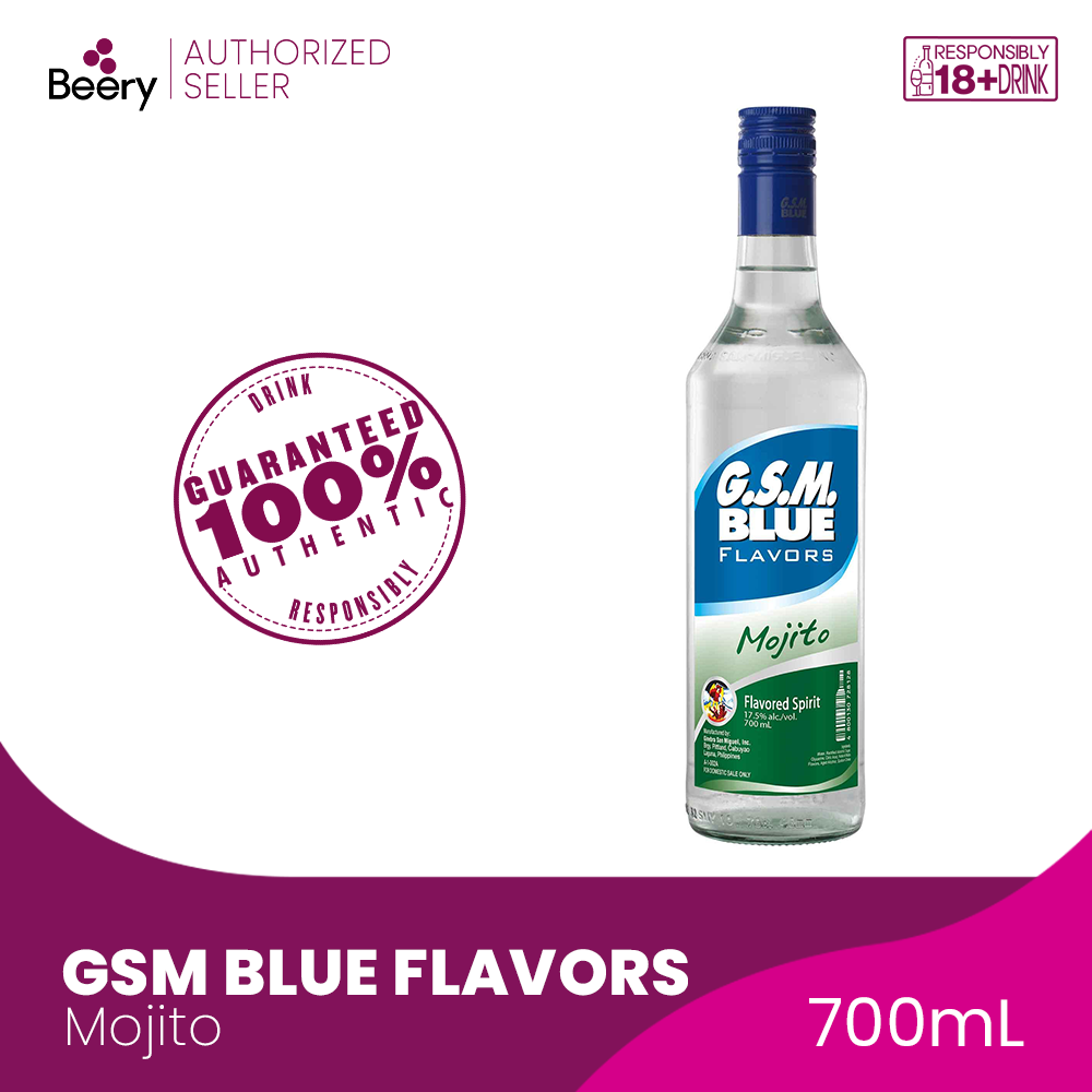 Ginebra San Miguel GSM Blue Flavors Mojito