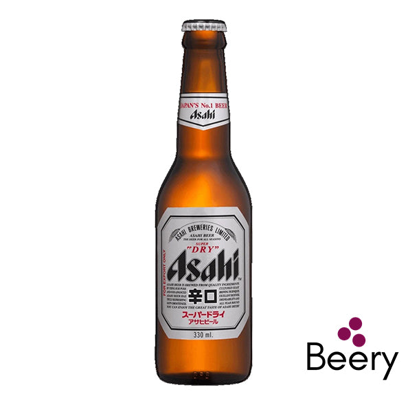 Asahi Super Dry Beer Bottle 330ml