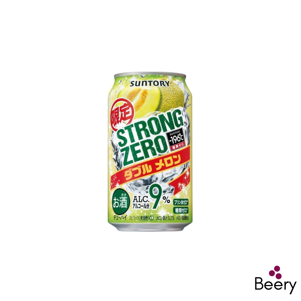 -196˚C Suntory Strong Zero Double Melon 350ml
