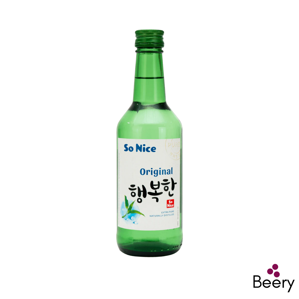So Nice Original Soju 360ml (The Original Korean Favorite Soju) | Beery.ph